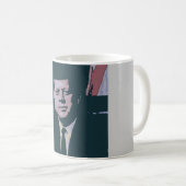 John F. Kennedy Kaffeetasse (VorderseiteRechts)