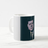 John F. Kennedy Kaffeetasse (Vorderseite Links)