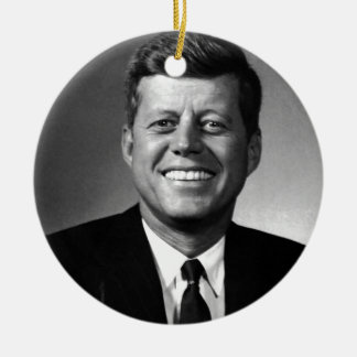 John F. Kennedy Keramik Ornament