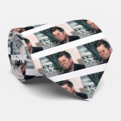 John F Kennedy Krawatte (Gerollt)