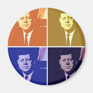John F Kennedy Magnet