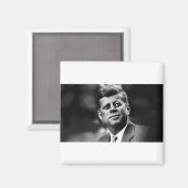 John F Kennedy Magnet (Vorderseite/Rückseite)