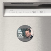 John F Kennedy Magnet (In Situ (Geschirrspüler))