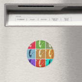 John F. Kennedy Magnet (In Situ (Geschirrspüler))