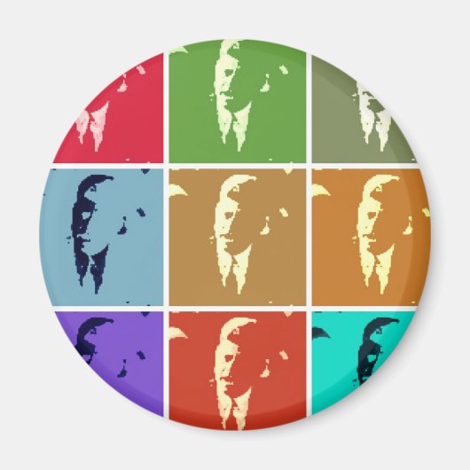 John F. Kennedy Magnet (Vorne)