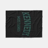 John F. Kennedy Memorial High School Hs Iselin Nj Fleecedecke (Vorderseite (Horizontal))