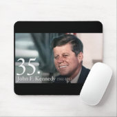 John F. Kennedy Mousepad (Mit Mouse)