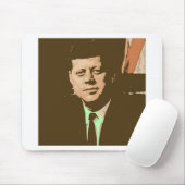 John F Kennedy Mousepad (Mit Mouse)