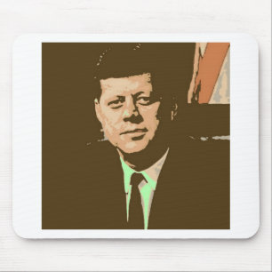 John F Kennedy Mousepad