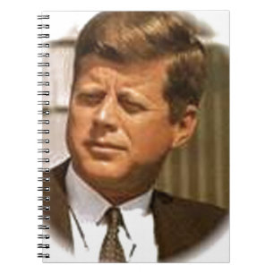 John F Kennedy Notizblock