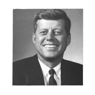 John F. Kennedy Notizblock