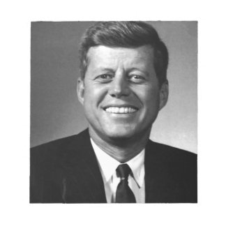 John F. Kennedy Notizblock