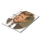 John F Kennedy Notizblock (Rotiert)