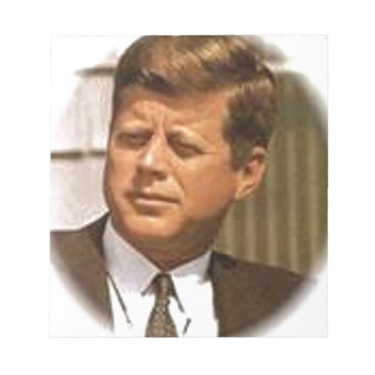 John F Kennedy Notizblock (Vorderseite)