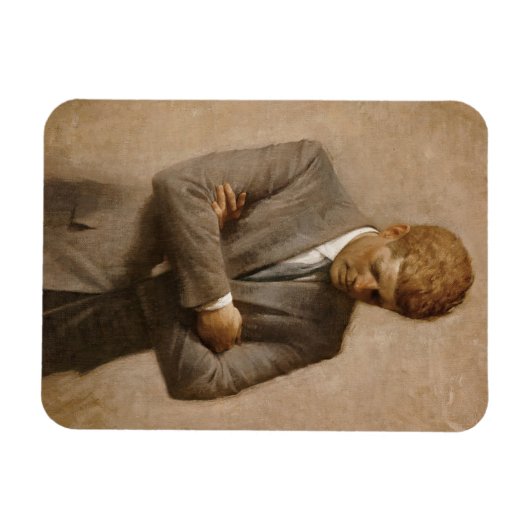 John F. Kennedy Offiziell Portrait Magnet (Horizontal)