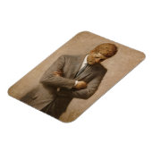 John F. Kennedy Offiziell Portrait Magnet (Linke Seite)