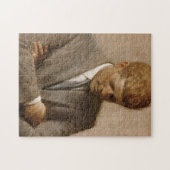 John F Kennedy Offiziell Portrait Puzzle (Horizontal)