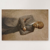 John F Kennedy Offiziell Portrait Puzzle (Horizontal)