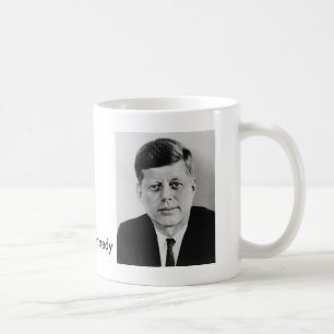 John_F_Kennedy offizielles Foto vom public domain Kaffeetasse