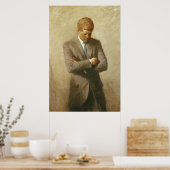 John F. Kennedy Painting Poster (Küche)