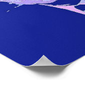 John F Kennedy Pop Art Poster (Ecke)