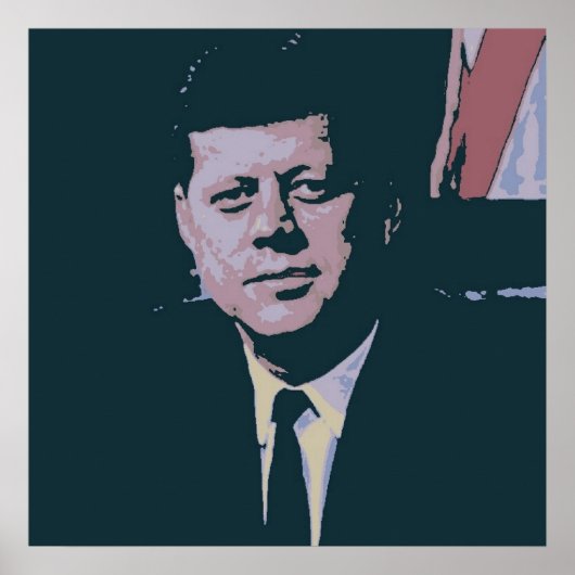 John F. Kennedy Poster (Vorne)