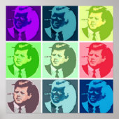 John F. Kennedy Poster (Vorne)