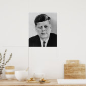 John F. Kennedy Poster (Küche)