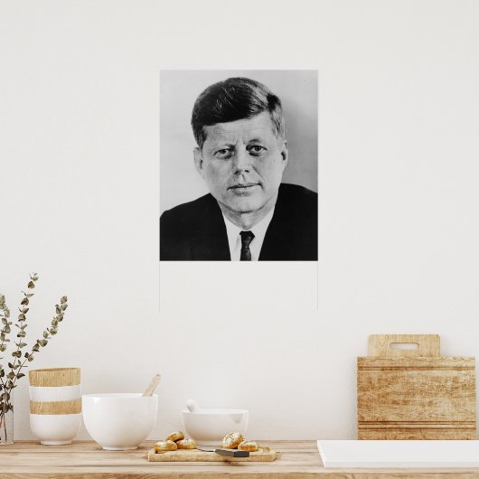 John F. Kennedy Poster (Küche)