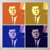 John F Kennedy Poster (Vorne)