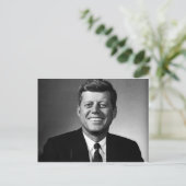 John F. Kennedy Postkarte (Stehend Vorderseite)