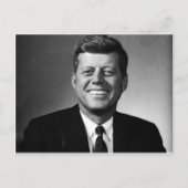John F. Kennedy Postkarte (Vorderseite)
