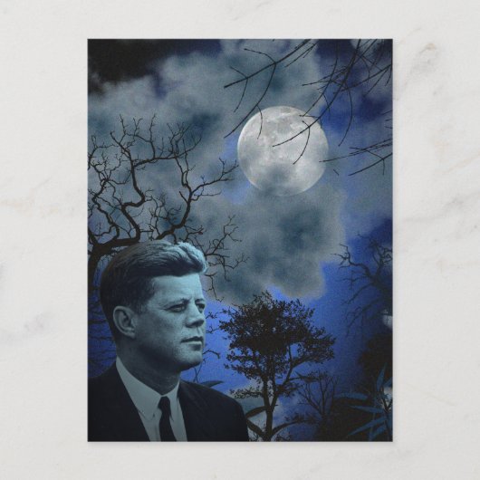 John F. Kennedy Postkarte (Vorderseite)