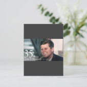 John F. Kennedy Postkarte (Stehend Vorderseite)