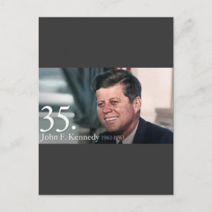 John F. Kennedy Postkarte