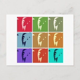 John F. Kennedy Postkarte