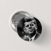 John F. Kennedy Präsident Button (Vorne & Hinten)