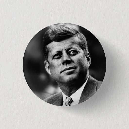 John F. Kennedy Präsident Button (Vorderseite)
