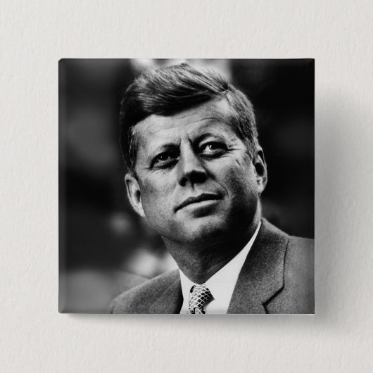 John F Kennedy Präsident Button (Vorderseite)