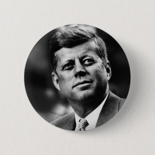John F Kennedy Präsident Button