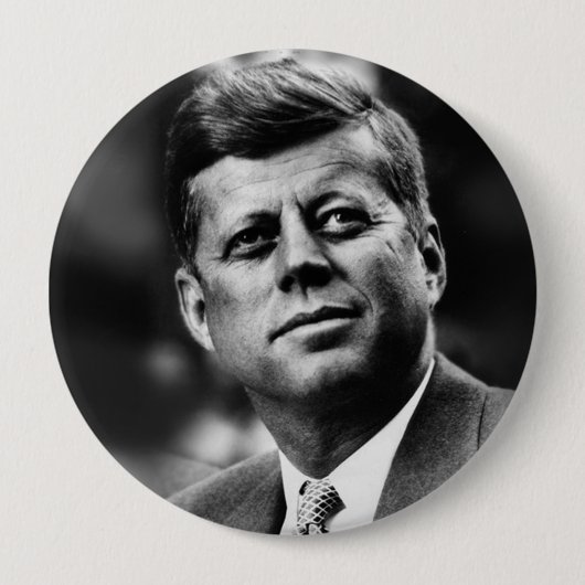 John F Kennedy Präsident Button (Vorderseite)