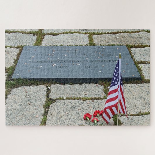 John F. Kennedy Präsident der Vereinigten Staaten  Puzzle (Horizontal)