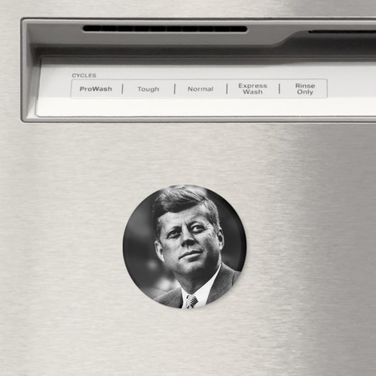 John F Kennedy Präsident Magnet (In Situ (Geschirrspüler))