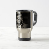 John F Kennedy Präsident Reisebecher (VorderseiteRechts)