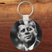John F Kennedy Präsident Schlüsselanhänger (Vorderseite)