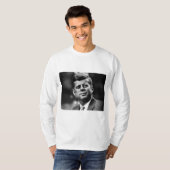 John F Kennedy Präsident T-Shirt (Vorne ganz)
