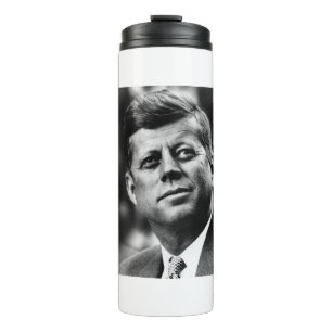 John F Kennedy Präsident Thermosbecher