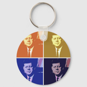 John F Kennedy Schlüsselanhänger