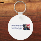 John F Kennedy Schlüsselanhänger (Vorderseite)