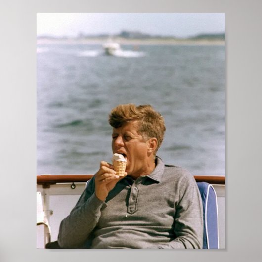 John F Kennedy Srauking Poster (Vorne)